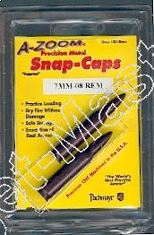 A-Zoom SNAP-CAPS 7mm-08 Remington Safety Training Rounds package of 2